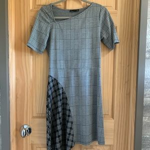 Noir asymmetrical dress